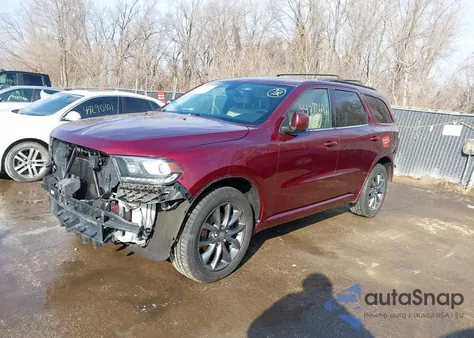 2017 Dodge Durango Gt Awd from USA, damaged, VIN 1C4RDJDG1HC601291